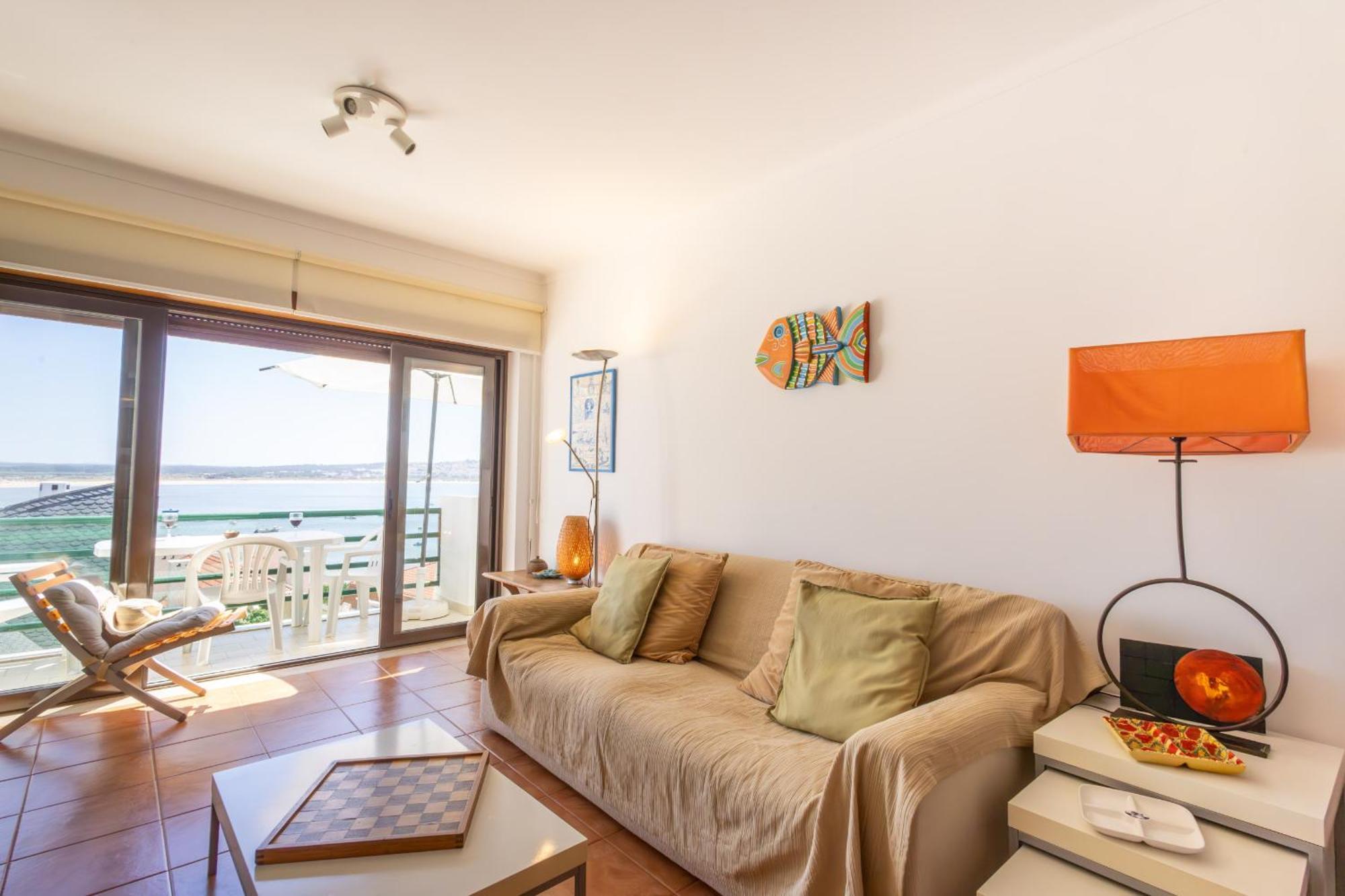 Апартаменты Concha Mar Com Vista Sobre A Baia Сан-Мартинью-ду-Порту Экстерьер фото